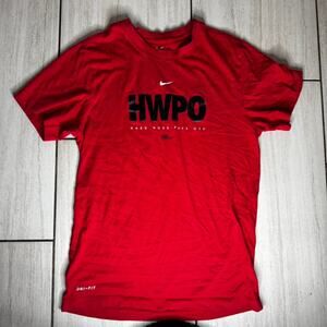 Nike Red & Black Streetwear T-Shirt Men's XS